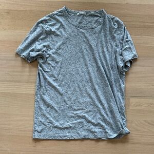 Buck Mason Heather Grey Tee